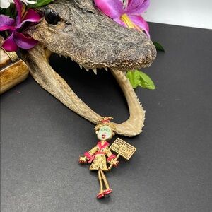 Tanya Creations articulated figural brooch vintage